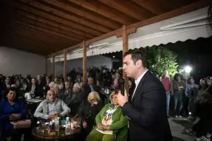 Με δυο μεγάλες συγκεντρώσεις σε Βροντού και Κίτρος έκλεισε τις προεκλογικές του συγκεντρώσεις ο Σπύρος Κουλκουδίνας