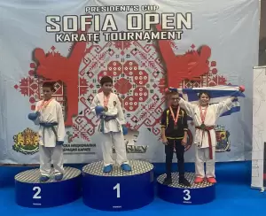 Μεγάλες διακρίσεις για τη Λέσχη Καράτε Budokan της Κατερίνης στη Σόφια