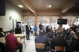 Ομιλία του υποψ.Βουλευτή Πιερίας Σπύρου Κουλκουδίνα σε Ράχη και Λόφο Ομιλία του υποψ.Βουλευτή Πιερίας Σπύρου Κουλκουδίνα σε Ράχη και Λόφο