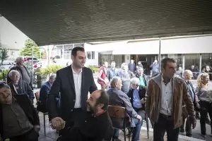 Ομιλία του υποψ.Βουλευτή Πιερίας Σπύρου Κουλκουδίνα σε Ράχη και Λόφο Ομιλία του υποψ.Βουλευτή Πιερίας Σπύρου Κουλκουδίνα σε Ράχη και Λόφο