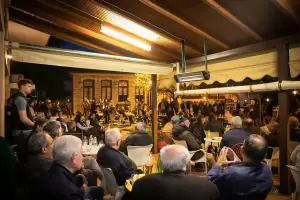 Ομιλία του υποψήφιου Βουλευτή της Ν.Δ. Σπύρου Κουλκουδίνα σε μεγάλη συγκέντρωση κατοίκων