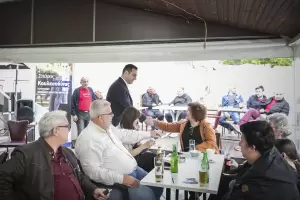 Σπύρος Κουλκουδίνας: Εξαιρετική η υποδοχή σε Μακρύγιαλο, Μεθώνη Αγαθούπολη και Π.Ελευθεροχώρι Ομιλίες σε Μακρύγιαλο, Μεθώνη Αγαθούπολη και Π.Ελευθεροχώρ