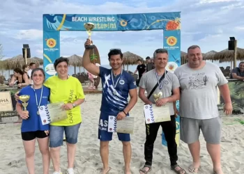 Παραλία Κατερίνης: Εντυπωσιακοί αγώνες στην 1η ημέρα – Πανελλήνιο Πρωτάθλημα Πάλης στην Άμμο