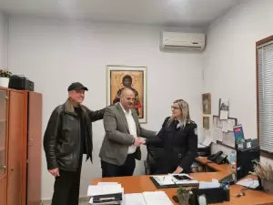 Ο Σάκης Γκούνας στο Λιτόχωρο: Στο Αστυνομικό Τμήμα και σε εκδήλωση του ΣΥΡΙΖΑ ΠΣ