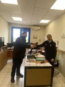 Σε αστυνομική διεύθυνση και Πυροσβεστική Υπηρεσία ο Ζήσης Ζάννας Σε αστυνομική διεύθυνση και Πυροσβεστική Υπηρεσία ο Ζήσης Ζάννας