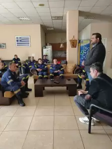 Σε αστυνομική διεύθυνση και Πυροσβεστική Υπηρεσία ο Ζήσης Ζάννας Σε αστυνομική διεύθυνση και Πυροσβεστική Υπηρεσία ο Ζήσης Ζάννας