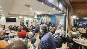 Ο Σπύρος Κουλκουδίνας σε κοινότητες της Πιερίας Γανόχωρα, Περίσταση, Καλλιθέα