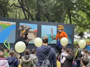 Στην Κατερίνη το 2ο Φεστιβάλ Πάρκου εντυπωσιάζει το θεματικό πάρκο που «ζωντανεύει» τους «12 Άθλους του Ηρακλή»