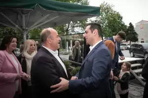 Συγκινητική υποδοχή στο Λιτόχωρο για Σπύρο Κουλκουδίνα Συγκινητική υποδοχή στο Λιτόχωρο για Σπύρο Κουλκουδίνα