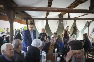 Συνέχεια επισκέψεων του υποψήφιου Βουλευτή της Ν.Δ. Σπύρου Κουλκουδίνα σε κοινότητες της Πιερίας