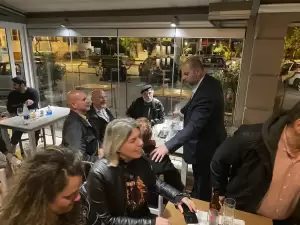 Θερμή υποδοχή και μηνύματα νίκης και ανατροπής στον Πλαταμώνα για τον υποψήφιο βουλευτή Αθανάσιο – Σάκη Γκούνα