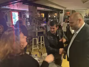 Θερμή υποδοχή και μηνύματα νίκης και ανατροπής στον Πλαταμώνα για τον υποψήφιο βουλευτή Αθανάσιο – Σάκη Γκούνα