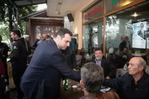 Θερμή υποδοχή για Σπύρο Κουλκουδίνα σε Βρύα, Ελατοχώρι και Ρητίνη!