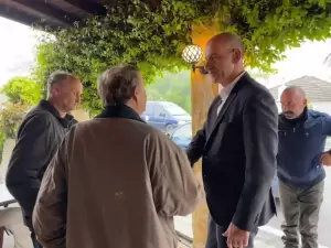 Ο υποψήφιος Βουλευτής Φώντας Μπαραλιάκος στα πανέμορφα χωριά του Καταχά και της Καστανιάς συναντήθηκε  με καλούς φίλους