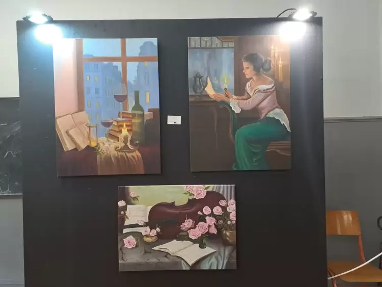 Έκθεση Ζωγραφικής του Πολιτιστικού Συλλόγου Σιδηροδρομικού Σταθμού Κατερίνης Έκθεση Ζωγραφικής του Πολιτιστικού Συλλόγου Σιδηροδρομικού Σταθμού Κατερίνης