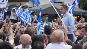 O Κυριάκος Μητσοτάκης στην Κατερίνη: H Νέα Δημοκρατία έρχεται με φόρα