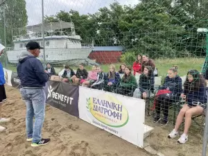 Ο Αίολος Κατερίνης στο τουρνουά Beach Volley Regional Junior ΕΣΠΕΜ Καστοριά 17 18/6