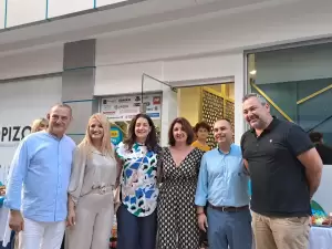 Εγκαίνια στην Κατερίνη του Ασφαλιστικού Γραφείου της  Τζήκα Σοφία