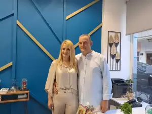 Εγκαίνια στην Κατερίνη του Ασφαλιστικού Γραφείου της  Τζήκα Σοφία