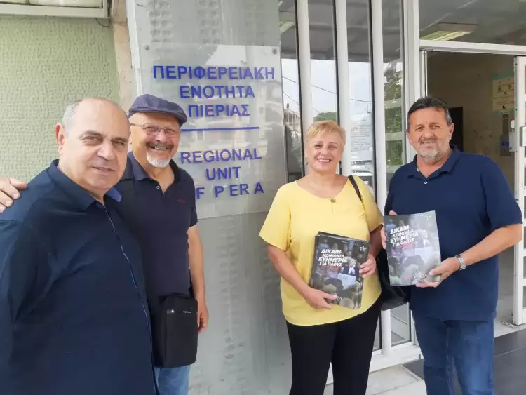 Επίσκεψη σε εργαζόμενους της Αντιπεριφέρειας