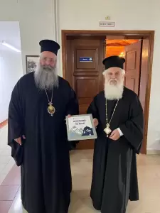 Επίσκεψη του Μητροπολίτη Κίτρους στην Αλβανία Επίσκεψη του Μητροπολίτη Κίτρους στην Αλβανία