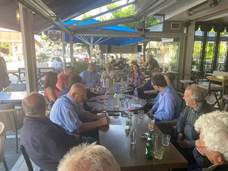 Επίσκεψη Νάσου Ηλιόπουλου & Κων. Βλαχάκη στη βόρεια Πιερία