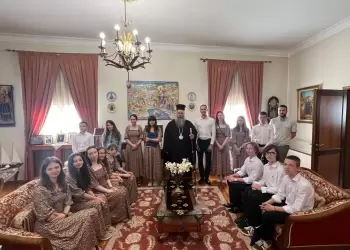 Φιλοξενία παιδιών από την Πολωνία και Αρχιερατικό Συλλείτουργο στην Κατερίνη