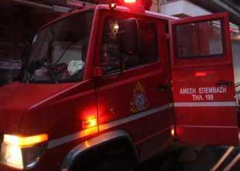 Φωτιά στην Κατερίνη: Νεκρή ηλικιωμένη μετά από πυρκαγιά σε διαμέρισμα