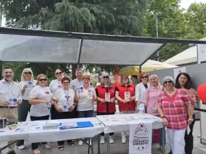 Κατερίνη: Ενημερωτική δράση για την  παγκόσμια ημέρα Εθελοντή Αιμοδότη