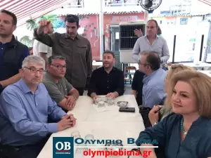 Κατερίνη: Η επίσκεψη του Προέδρου του ΠΑΣΟΚ – ΚΙΝΑΛ, Νίκου Ανδρουλάκη (συνεχής ενημέρωση με βίντεο και εικόνες)