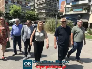 Κατερίνη: Η επίσκεψη του Προέδρου του ΠΑΣΟΚ – ΚΙΝΑΛ, Νίκου Ανδρουλάκη (συνεχής ενημέρωση με βίντεο και εικόνες)