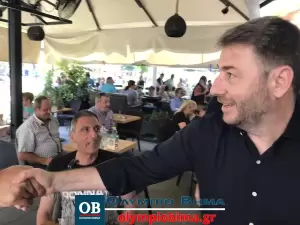 Κατερίνη: Η επίσκεψη του Προέδρου του ΠΑΣΟΚ – ΚΙΝΑΛ, Νίκου Ανδρουλάκη (συνεχής ενημέρωση με βίντεο και εικόνες)