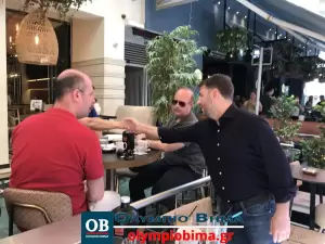 Κατερίνη: Η επίσκεψη του Προέδρου του ΠΑΣΟΚ – ΚΙΝΑΛ, Νίκου Ανδρουλάκη (συνεχής ενημέρωση με βίντεο και εικόνες)