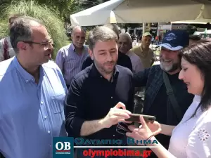 Κατερίνη: Η επίσκεψη του Προέδρου του ΠΑΣΟΚ – ΚΙΝΑΛ, Νίκου Ανδρουλάκη (συνεχής ενημέρωση με βίντεο και εικόνες)