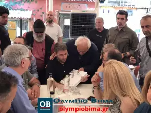 Κατερίνη: Η επίσκεψη του Προέδρου του ΠΑΣΟΚ – ΚΙΝΑΛ, Νίκου Ανδρουλάκη (συνεχής ενημέρωση με βίντεο και εικόνες)