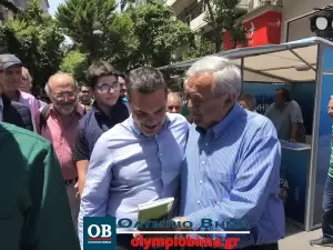 Κατερίνη: Η ομιλία του Αλέξη Τσίπρα από τον πεζόδρομο της πόλης (βίντεο & εικόνες)