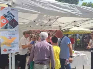 Κατερίνη – Πλατεία Ελευθερίας: Ελληνικός Ερυθρός Σταυρός – 146 χρόνια προσφοράς