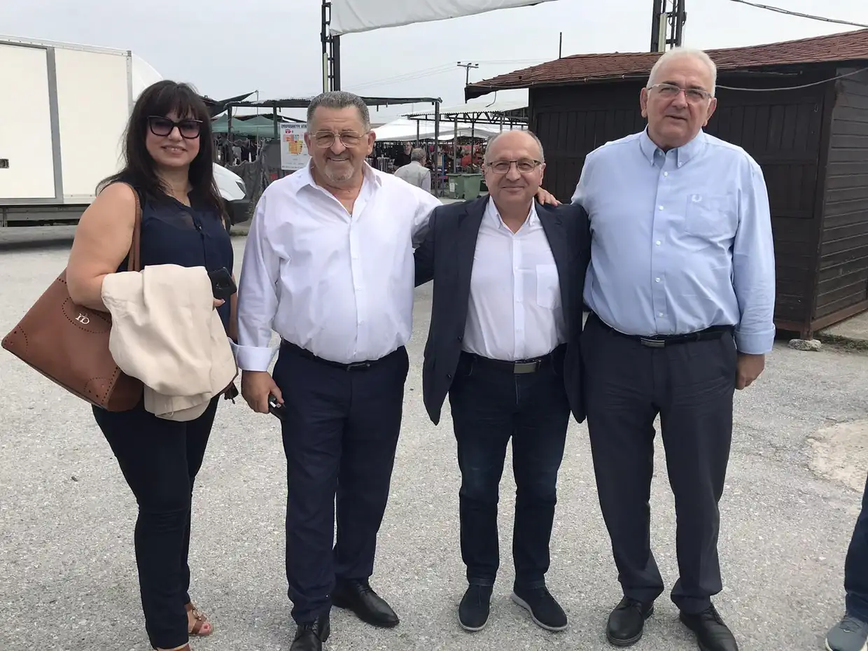 Περιοδεία Βορίδη – Κακλαμάνη στην Πιερία συνοδεία τοπικών στελεχών Περιοδεία Βορίδη – Κακλαμάνη στην Πιερία συνοδεία τοπικών στελεχών