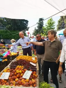 Πιερία: Περιοδεία Ν. Παναγιωτόπουλου και Μ. Χρυσοχοΐδη – Καθαρό μήνυμα ισχυρής αυτοδυναμίας για τη Νέα Δημοκρατία