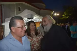 Στη «Γιορτή Ενορίας» του Ιερού Ναού Αγίων Χριστοφόρου και Ευθυμίου, ο υποψήφιος δήμαρχος Κατερίνης Γιάννης Ντούμος Στη «Γιορτή Ενορίας» του Ιερού Ναού Αγίων Χριστοφόρου και Ευθυμίου, ο υποψήφιος δήμαρχος Κατερίνης Γιάννης Ντούμος