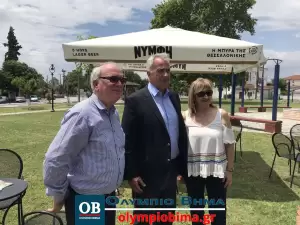 Στη Πιερία τα στελέχη της Νέας Δημοκρατίας Μάκης Βορίδης και Νικήτας Κακλαμάνης (συνεχής ενημέρωση – εικόνες & βίντεο)