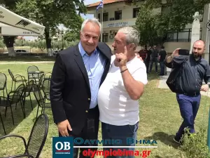 Στη Πιερία τα στελέχη της Νέας Δημοκρατίας Μάκης Βορίδης και Νικήτας Κακλαμάνης (συνεχής ενημέρωση – εικόνες & βίντεο)