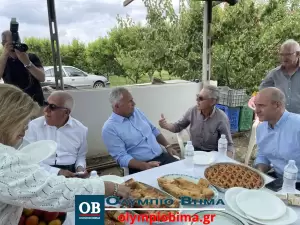 Στη Πιερία τα στελέχη της Νέας Δημοκρατίας Μάκης Βορίδης και Νικήτας Κακλαμάνης (συνεχής ενημέρωση – εικόνες & βίντεο)