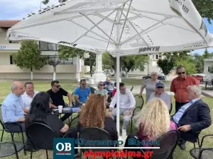 Στη Πιερία τα στελέχη της Νέας Δημοκρατίας Μάκης Βορίδης και Νικήτας Κακλαμάνης (συνεχής ενημέρωση – εικόνες & βίντεο)