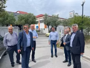 Στην πρώτη γραμμή όλοι οι υποψήφιοι  Βουλευτές της Νέας Δημοκρατίας και τα στελέχη της ΔΕΕΠ Πιερίας