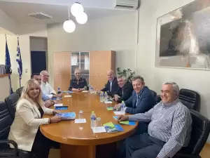 Στην πρώτη γραμμή όλοι οι υποψήφιοι  Βουλευτές της Νέας Δημοκρατίας και τα στελέχη της ΔΕΕΠ Πιερίας