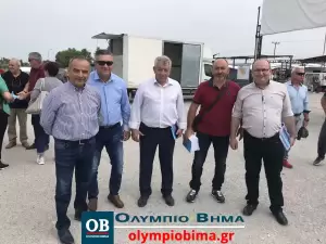 Στο Αιγίνιο Πιερίας τα στελέχη της Νέας Δημοκρατίας Μάκης Βορίδης και Νικήτας Κακλαμάνης (συνεχής ενημέρωση)