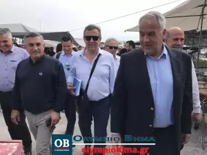 Στο Αιγίνιο Πιερίας τα στελέχη της Νέας Δημοκρατίας Μάκης Βορίδης και Νικήτας Κακλαμάνης (συνεχής ενημέρωση – εικόνες & βίντεο)