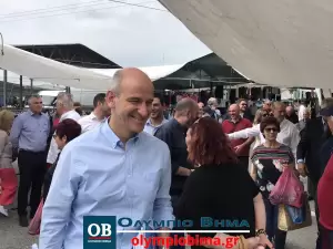 Στο Αιγίνιο Πιερίας τα στελέχη της Νέας Δημοκρατίας Μάκης Βορίδης και Νικήτας Κακλαμάνης (συνεχής ενημέρωση – εικόνες & βίντεο)