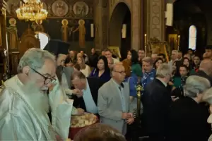 Ο υποψήφιος δήμαρχος Κατερίνης Γιάννης Ντούμος τίμησε τη μνήμη των 31 σφαγιασθέντων Προσκόπων στο Αϊδίνι το 1919 Ο υποψήφιος δήμαρχος Κατερίνης Γιάννης Ντούμος τίμησε